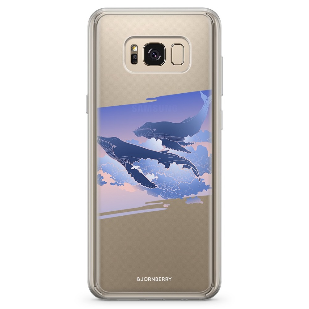 Samsung Galaxy S8 Plus Fashion Skal - Flygande valar