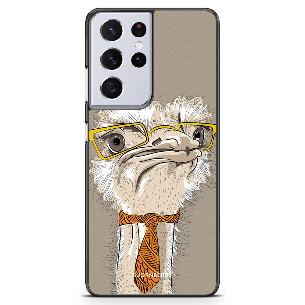 Samsung Galaxy S21 Ultra Case - Hipster Ostrich