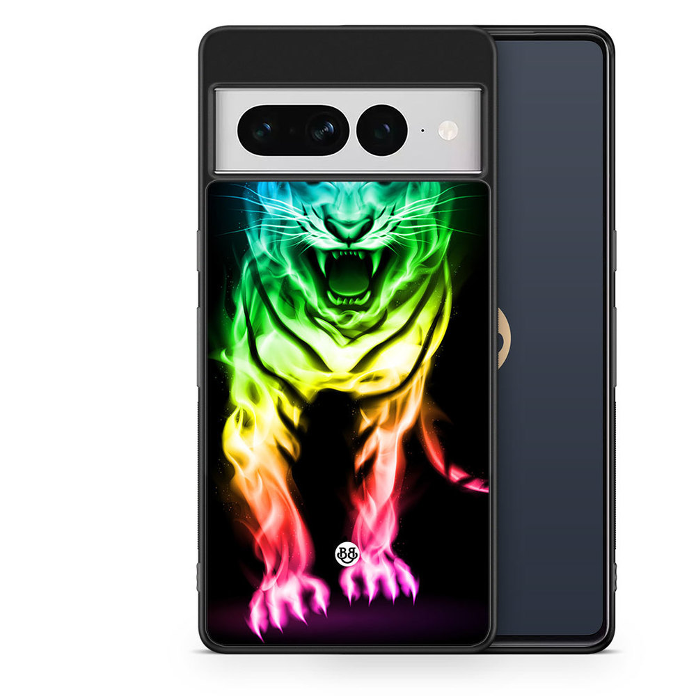 Google Pixel 7 Pro Case - Fire Tiger