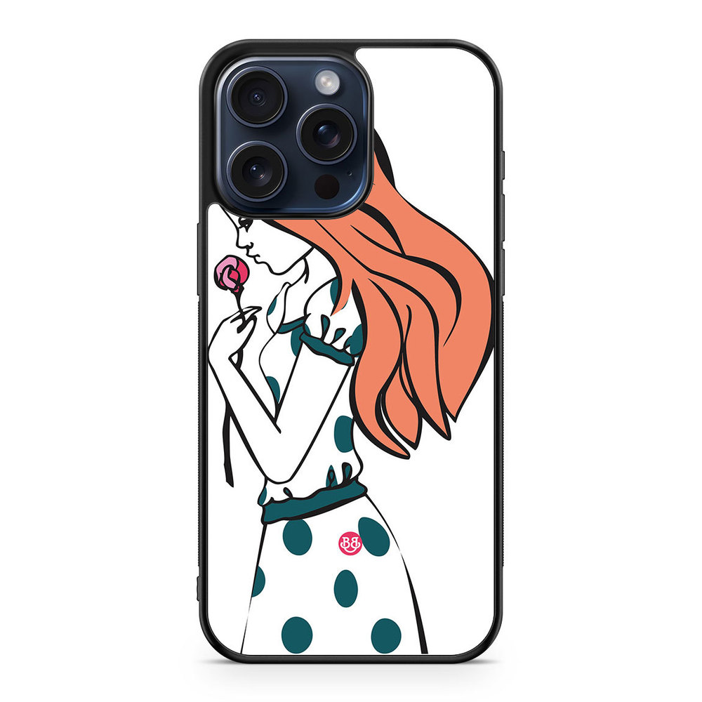 iPhone 15 Pro Max Case - Girl Rose