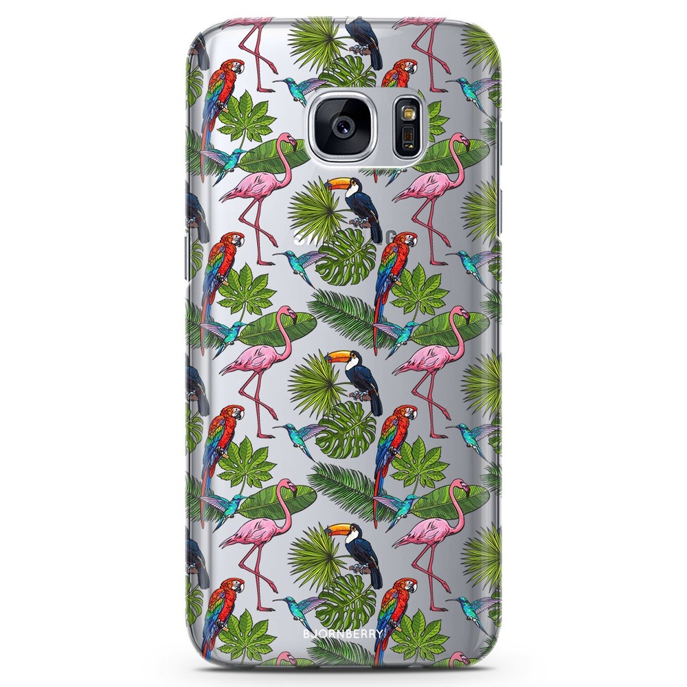 Samsung Galaxy S7 TPU Case - Tropical Pattern