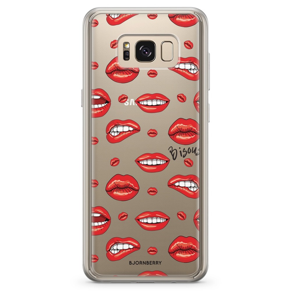 Samsung Galaxy S8 Plus Fashion Case - Bisous Lips