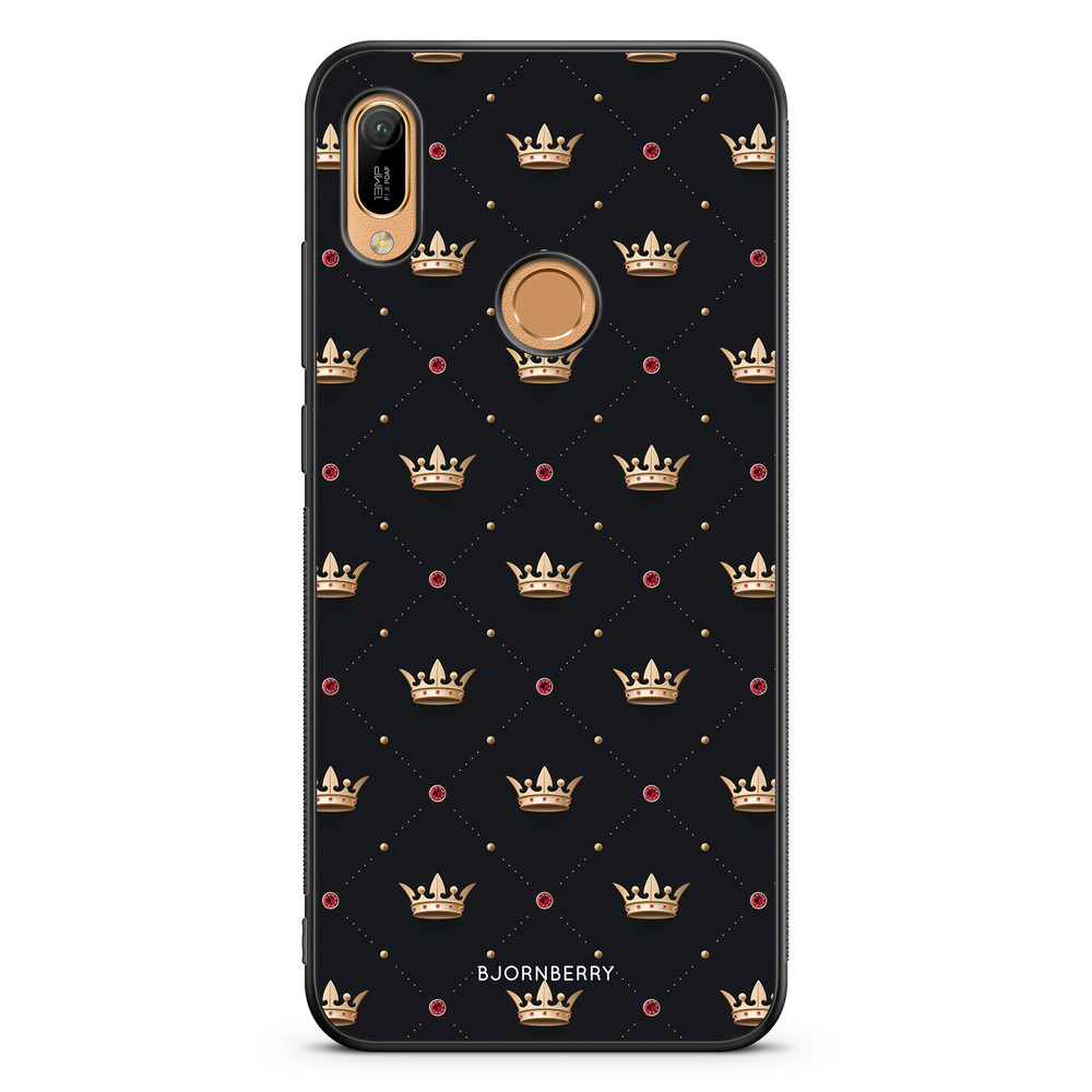 Huawei Y6 2019 Case - Golden Crowns