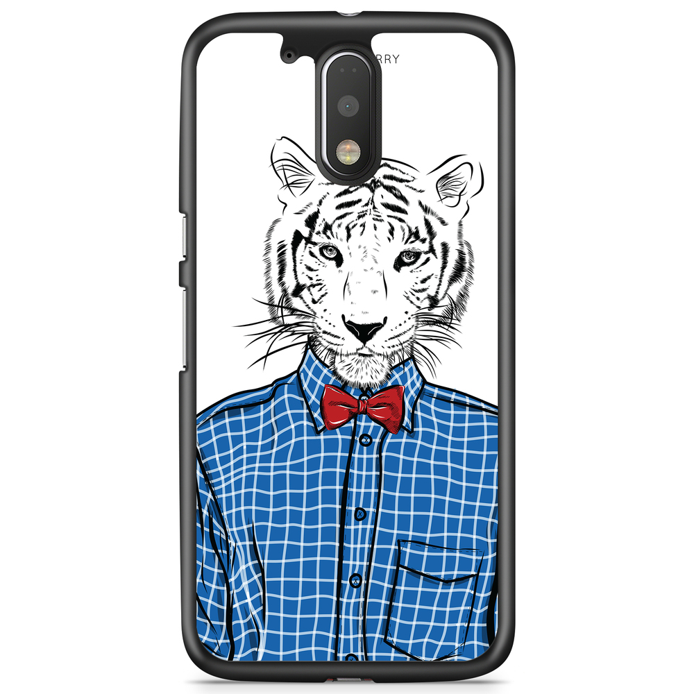 Moto G4/G4 Plus Case - Hipster Tiger