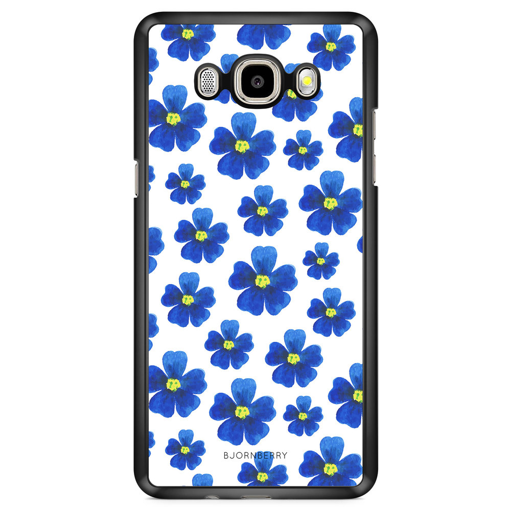 Samsung Galaxy J7 (2016) Case - Blue Flowers