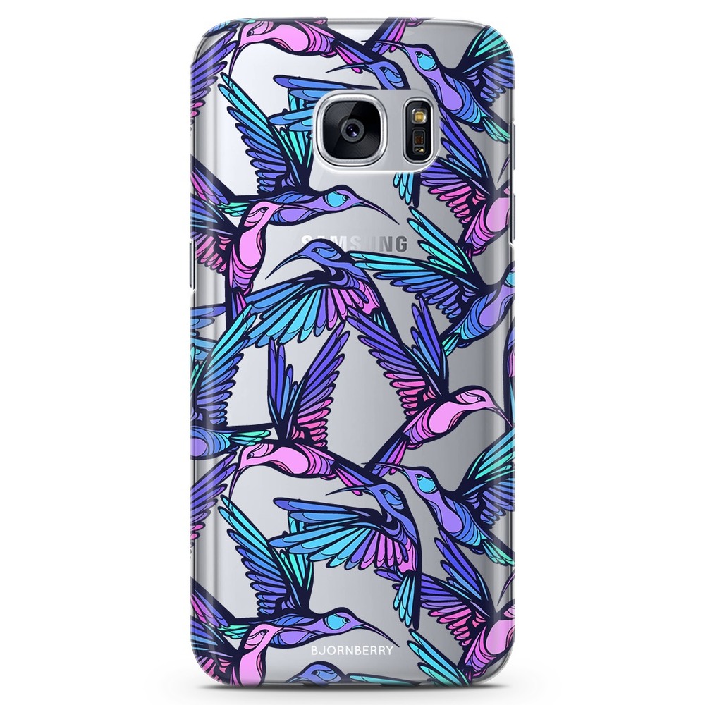 Samsung Galaxy S7 TPU Case - Hummingbirds