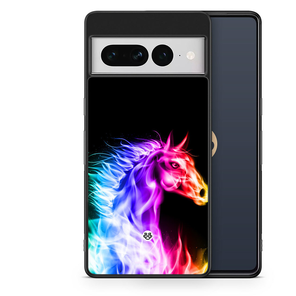 Google Pixel 7 Pro Case - Flames Horse