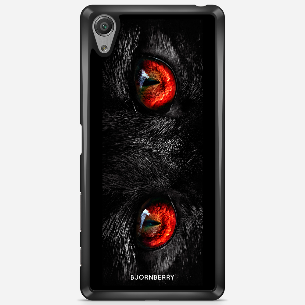 Sony Xperia X Performance Case - Red Cat Eyes
