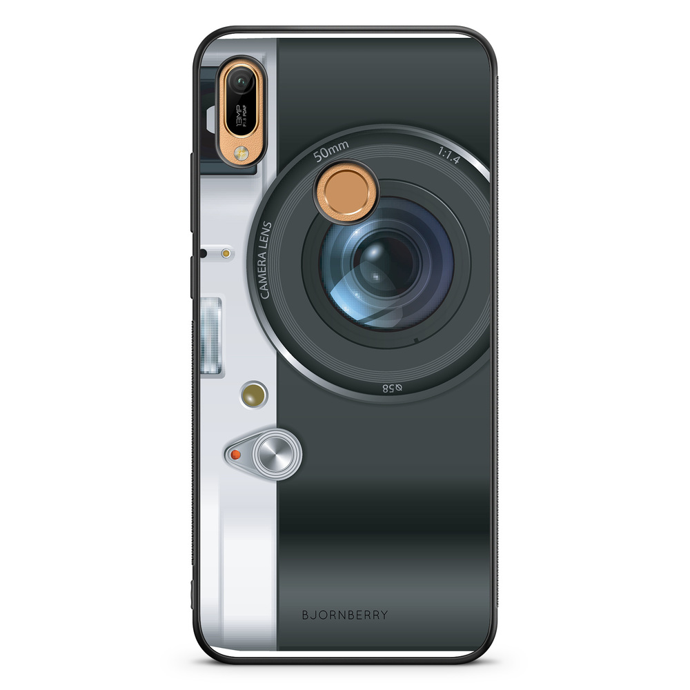 Huawei Y6 2019 Case - Retro Camera