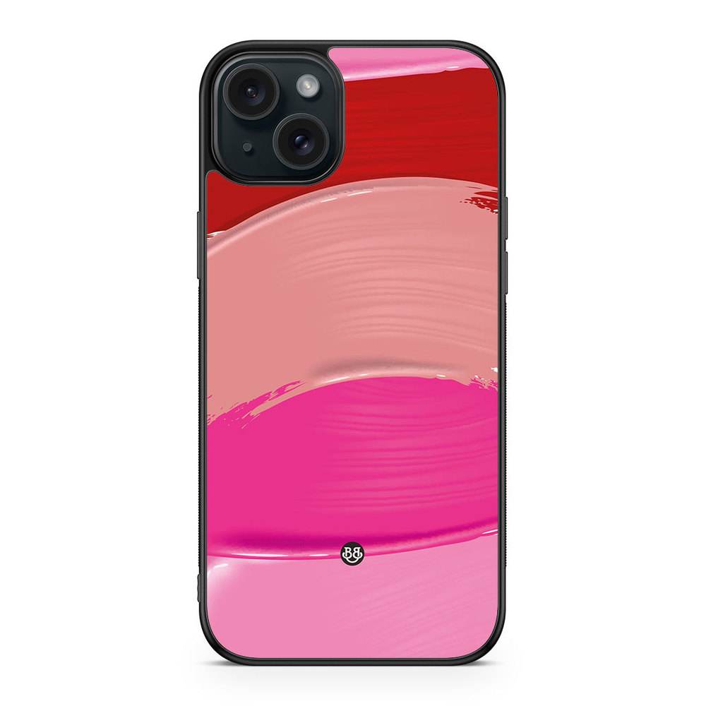 iPhone 15 Plus Case - Lipstick Smears