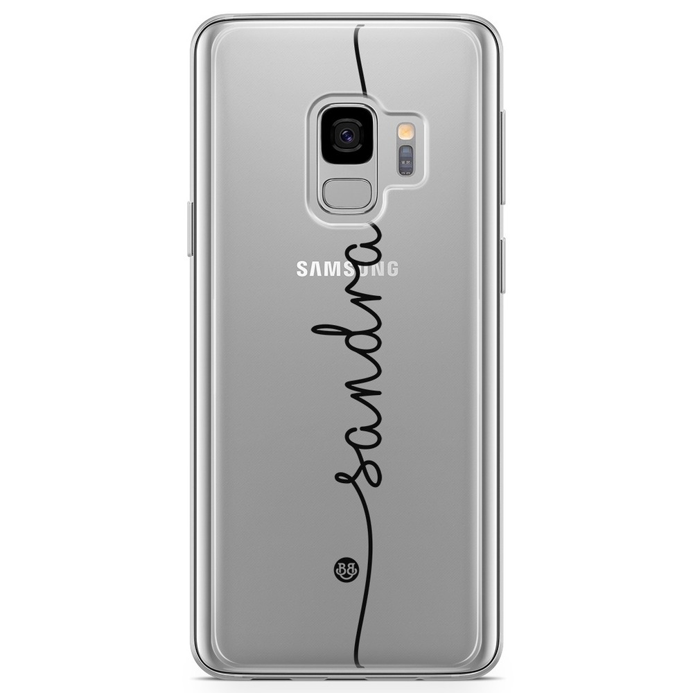 Samsung Galaxy S9 Case Fashion Custom - Centered Name