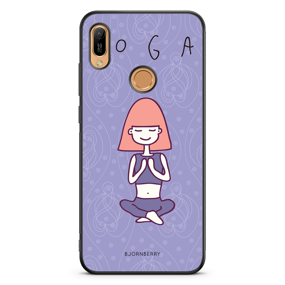 Huawei Y6 2019 Case - Yoga Girl