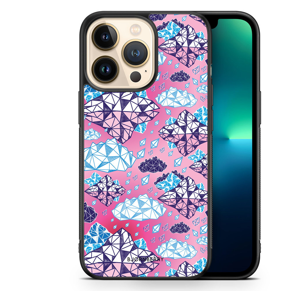 iPhone 13 Pro Case - Geometric Clouds
