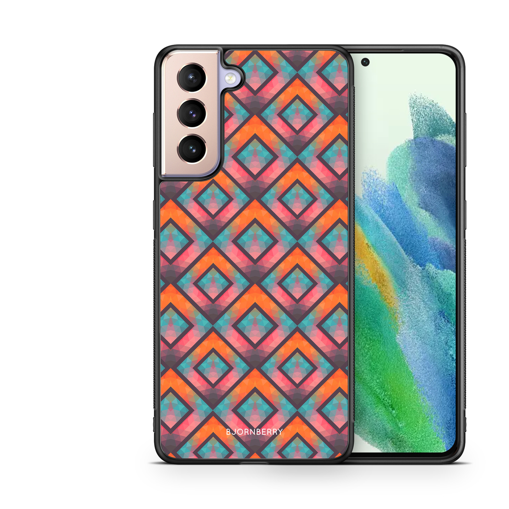 Samsung Galaxy S21 FE 5G Case - Retro Squares