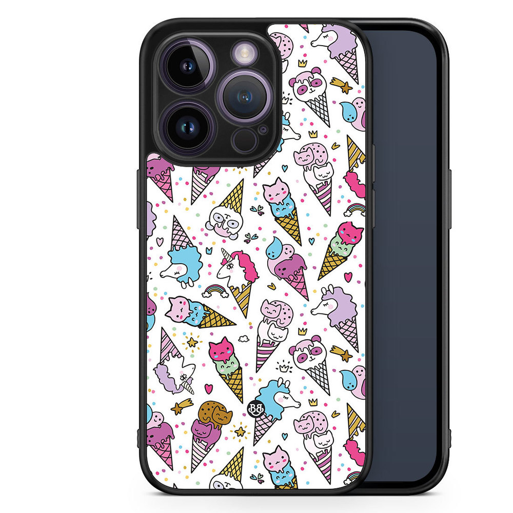 iPhone 14 Pro Case - Cute Ice Cream