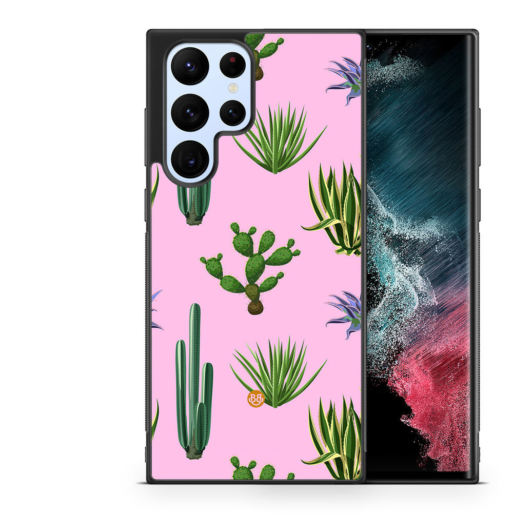 Samsung Galaxy S23 Ultra 5G Case - Cactus Pattern