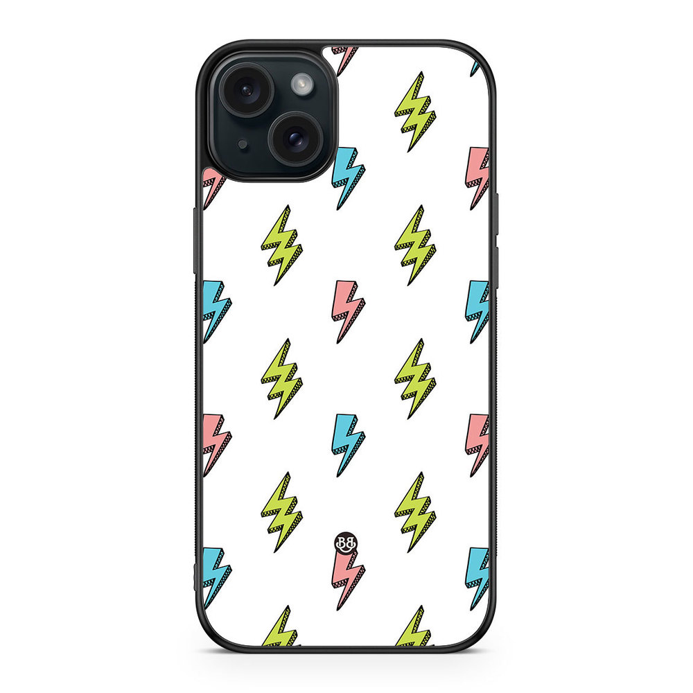 iPhone 15 Plus Case - Lightning Bolts