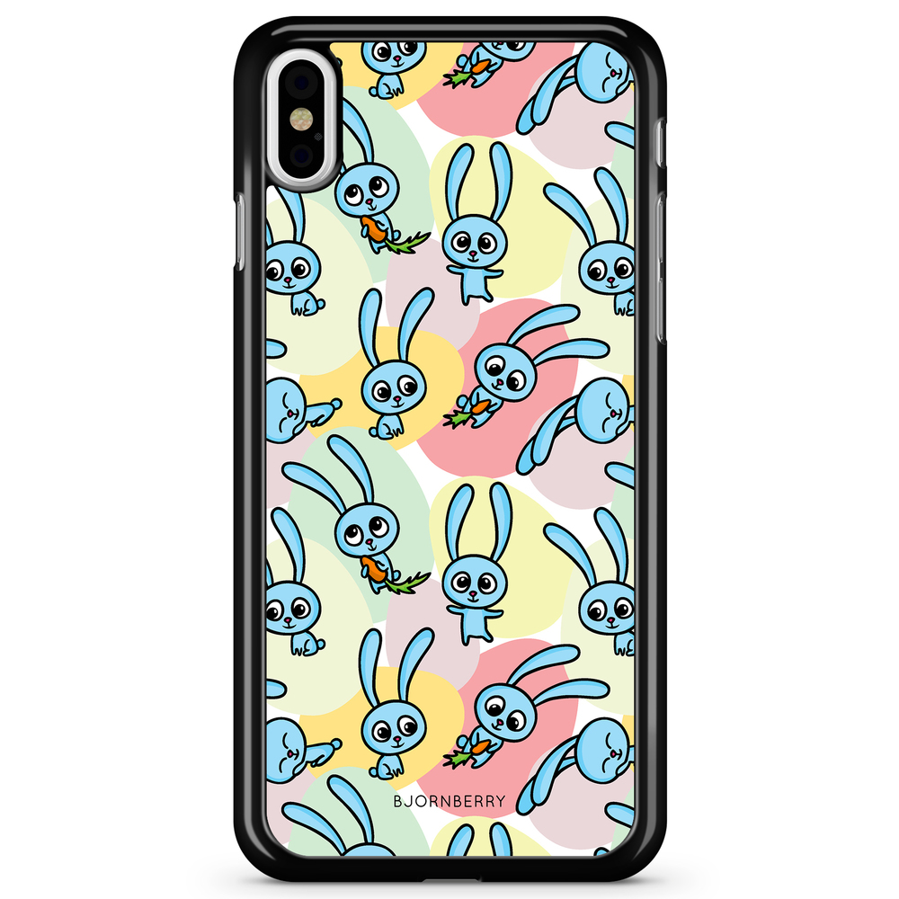 iPhone X / XS Case - Blue Rabbits