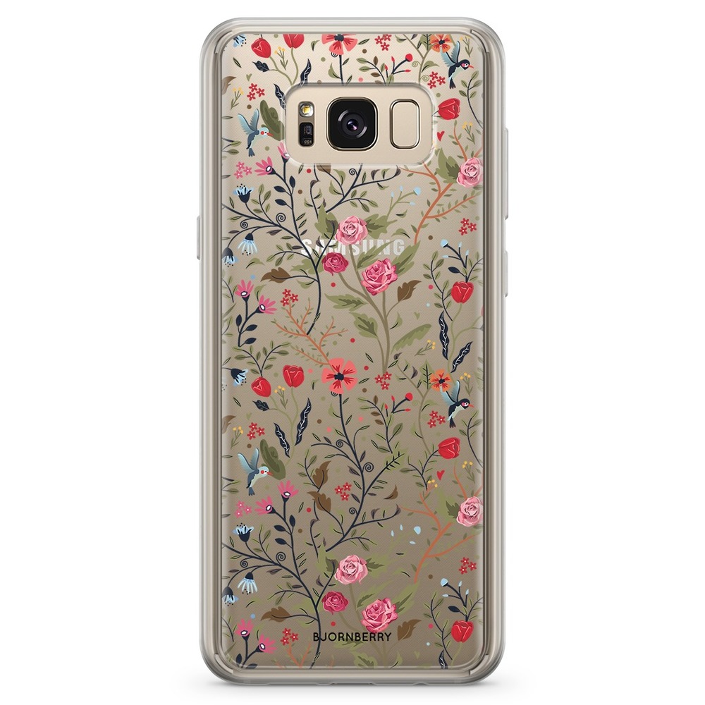 Samsung Galaxy S8 Plus Fashion Skal - Kolibrier