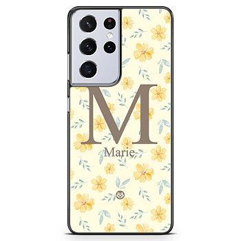 Samsung Galaxy S21 Ultra Custom Case - AWAKEN - Golden Bloom