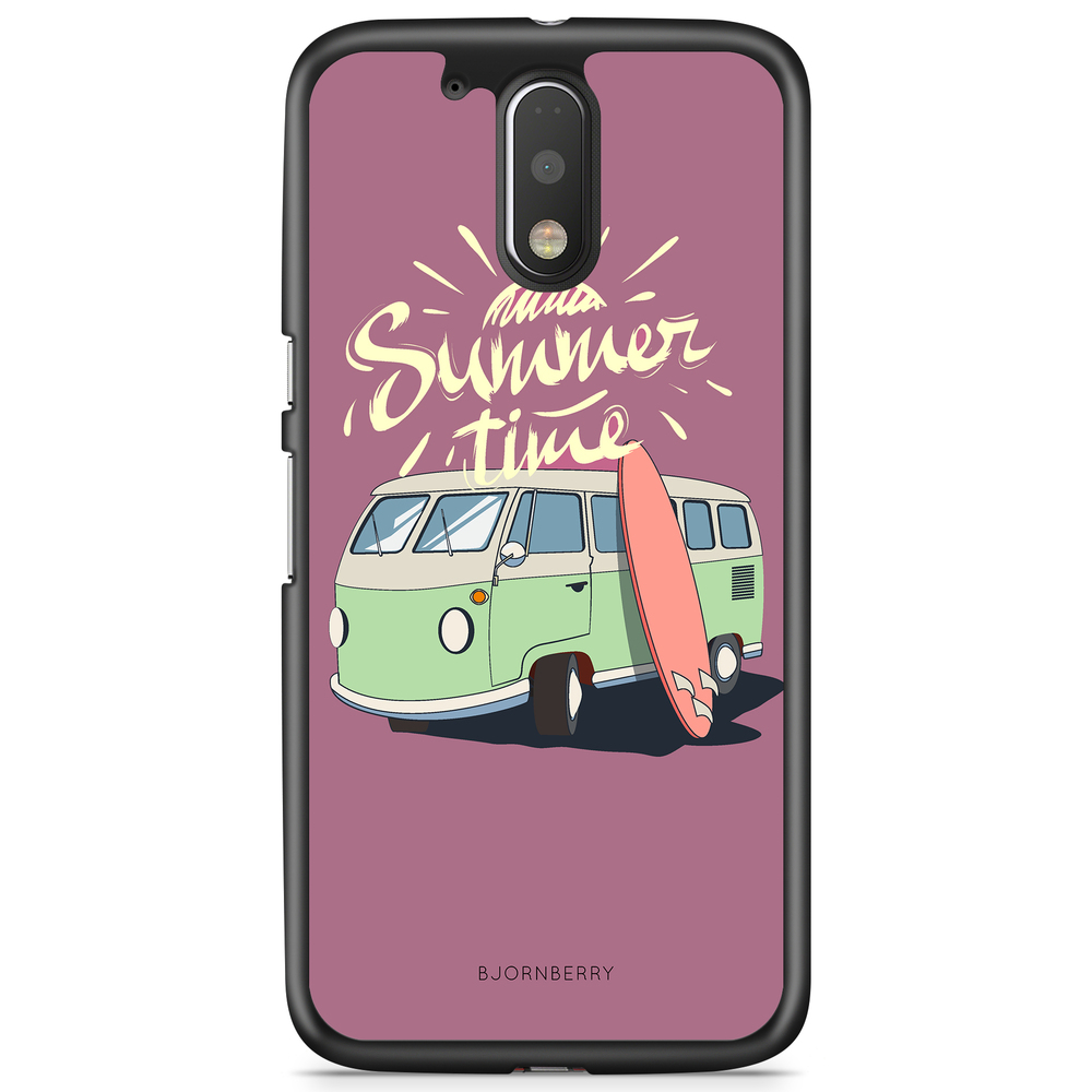 Moto G4/G4 Plus Case - Summer Van (Pink)