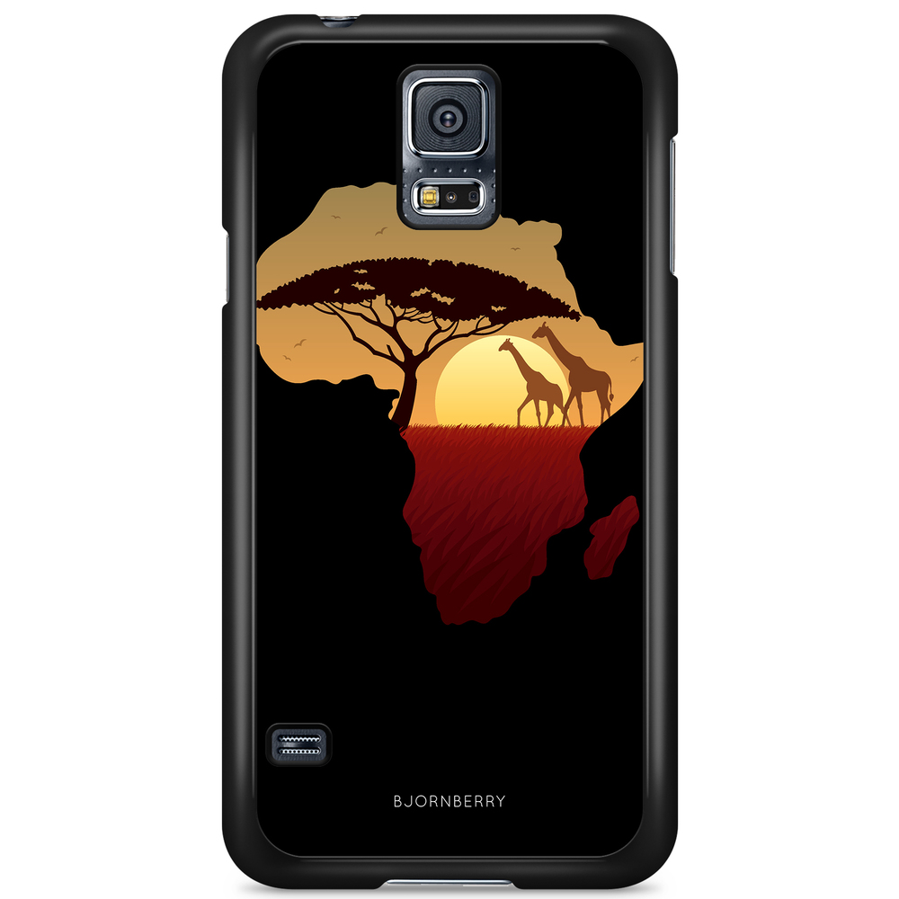 Samsung Galaxy S5/S5 NEO Case - Africa Black