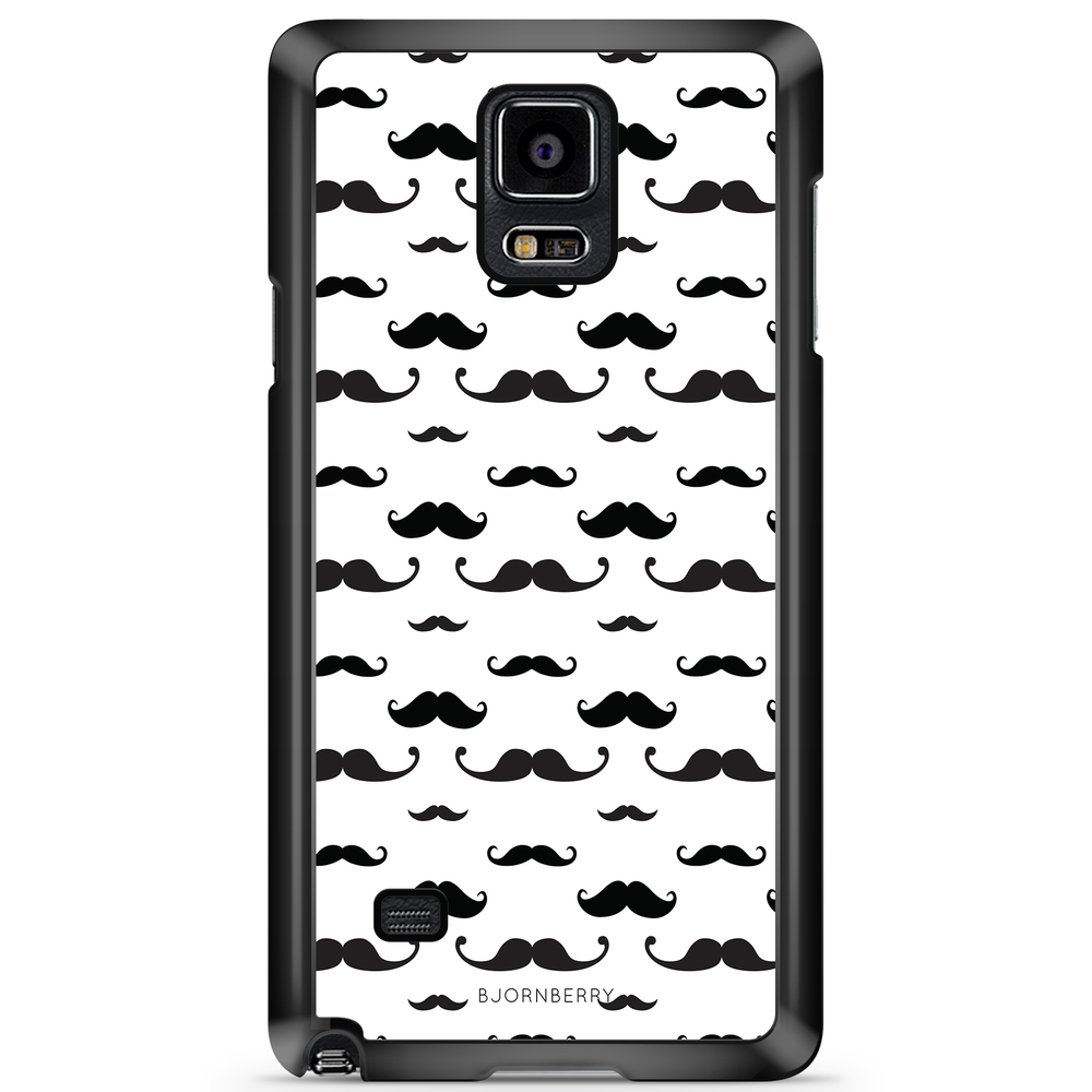 Samsung Galaxy Note 4 Case - Mustache Pattern