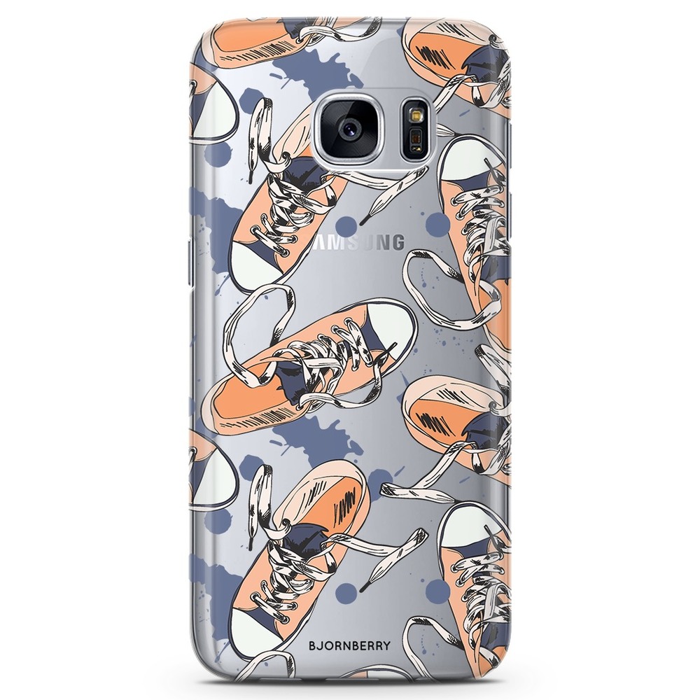 Samsung Galaxy S7 TPU Case - Shoe Pattern