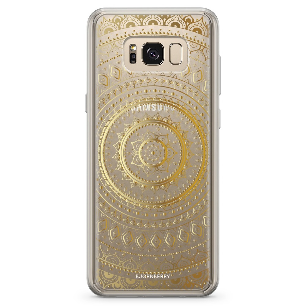 Samsung Galaxy S8 Plus Fashion Case - Gold Mandala
