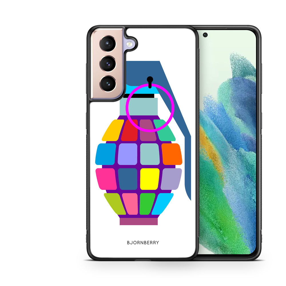 Samsung Galaxy S21 FE 5G Case - Color Hand Granade