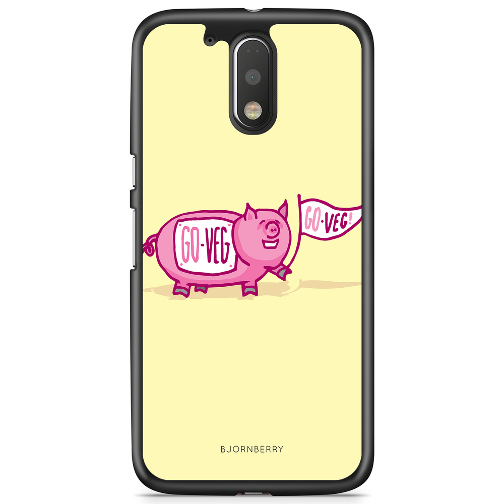 Moto G4/G4 Plus Case - Pink Pig
