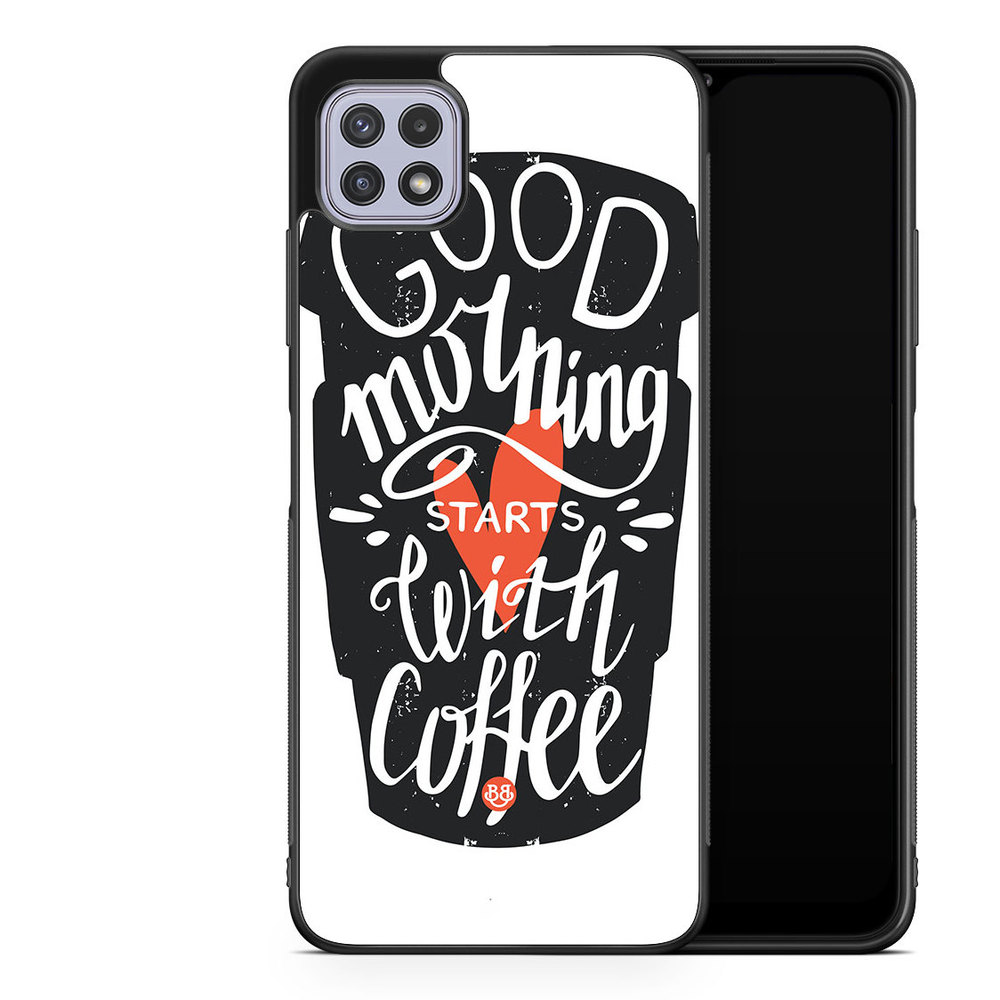 Samsung Galaxy A22 4G Case - Coffee