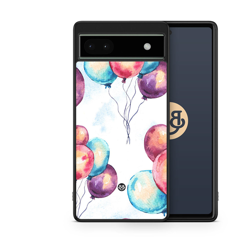Google Pixel 6a Case - Balloons