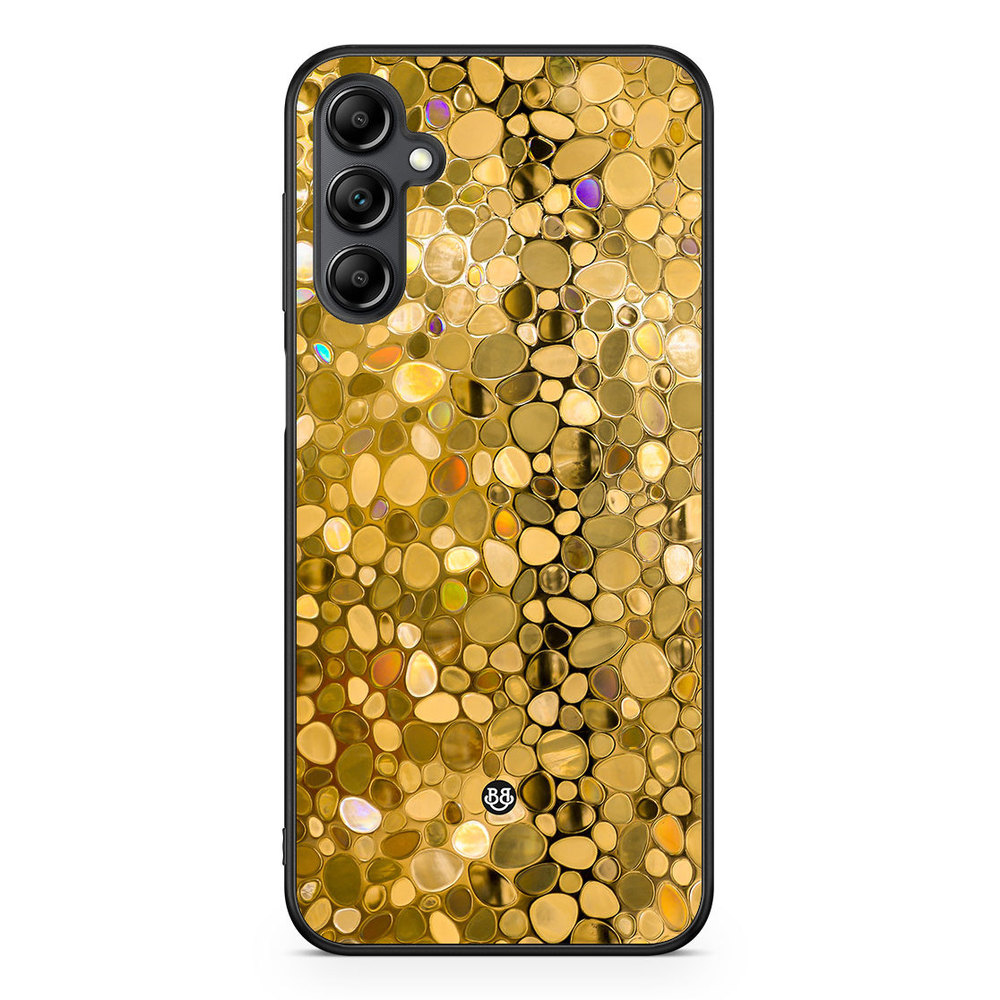 Samsung Galaxy A14 4G/5G Case - Stained Glass Gold