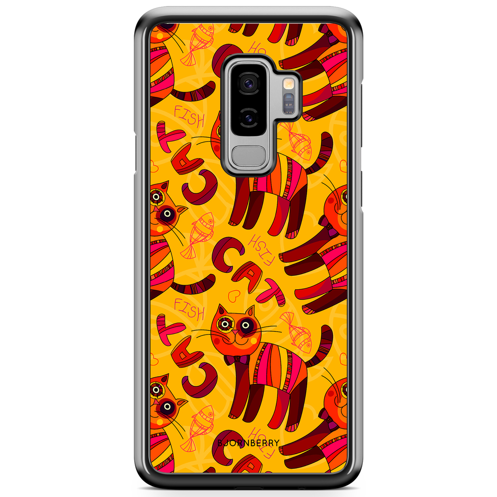 Samsung Galaxy S9 Plus Case - Cat & Fish