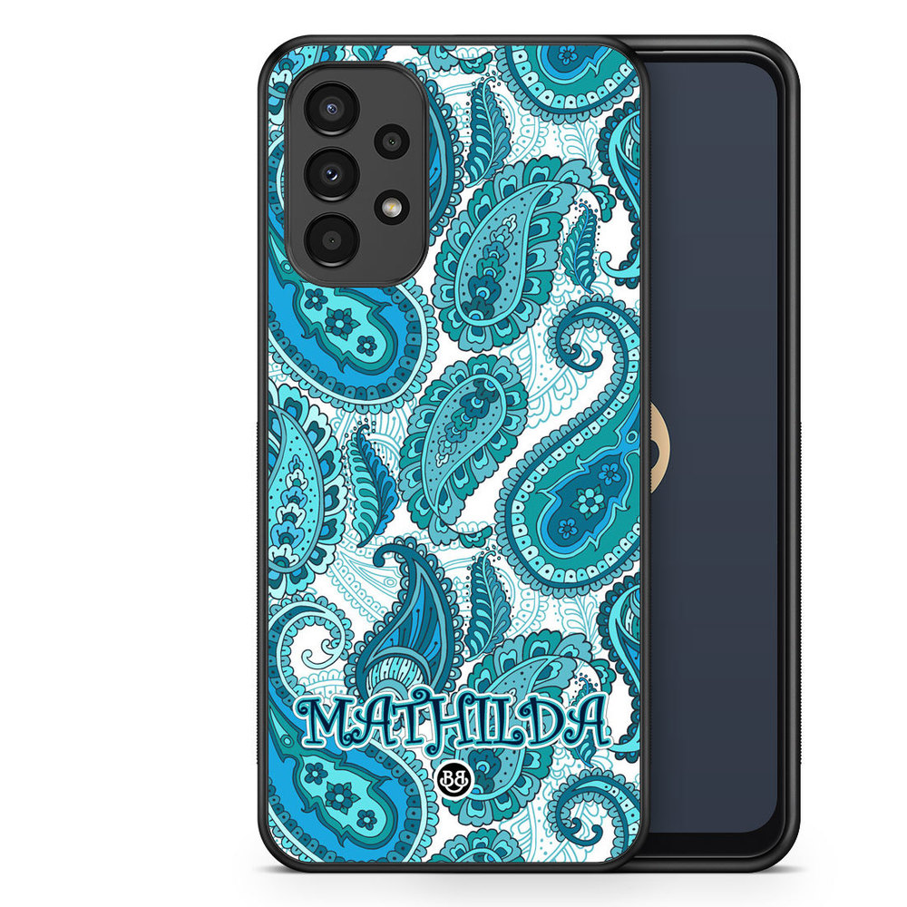 Samsung Galaxy A13 Custom Case - Paisley Name