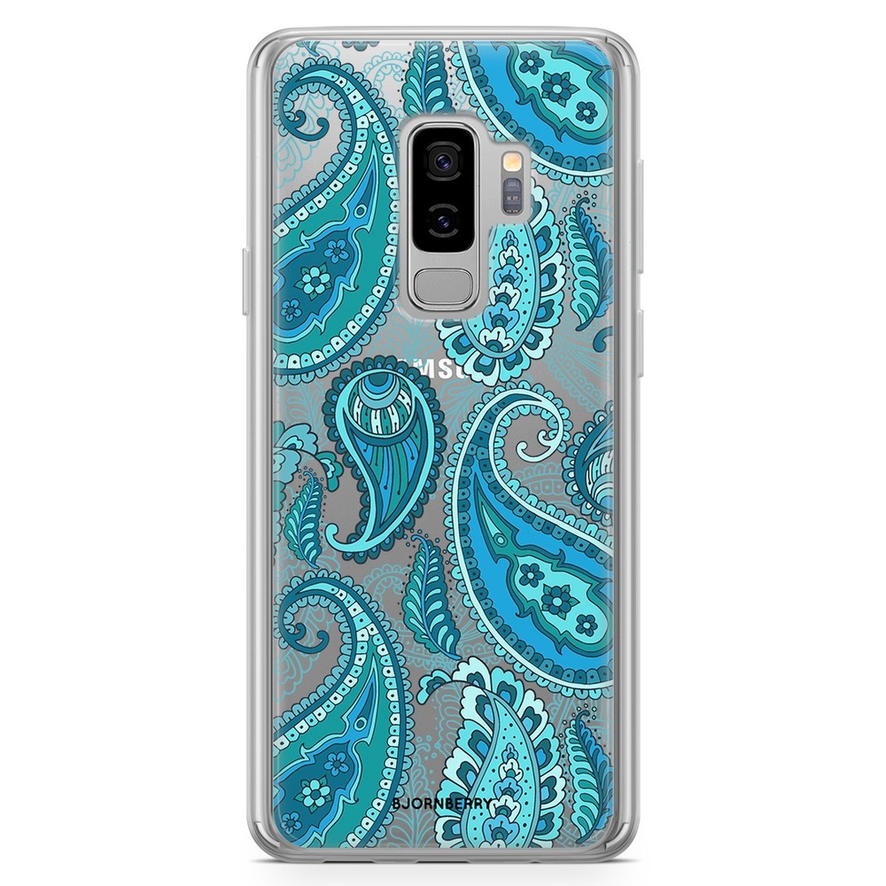 Samsung Galaxy S9 Plus Fashion Case - Blue Paisley