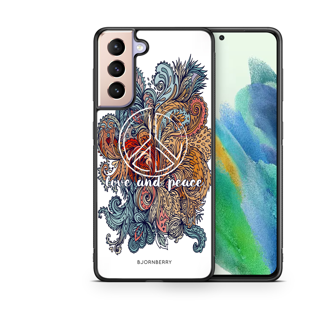 Samsung Galaxy S21 FE 5G Case - Love and Peace