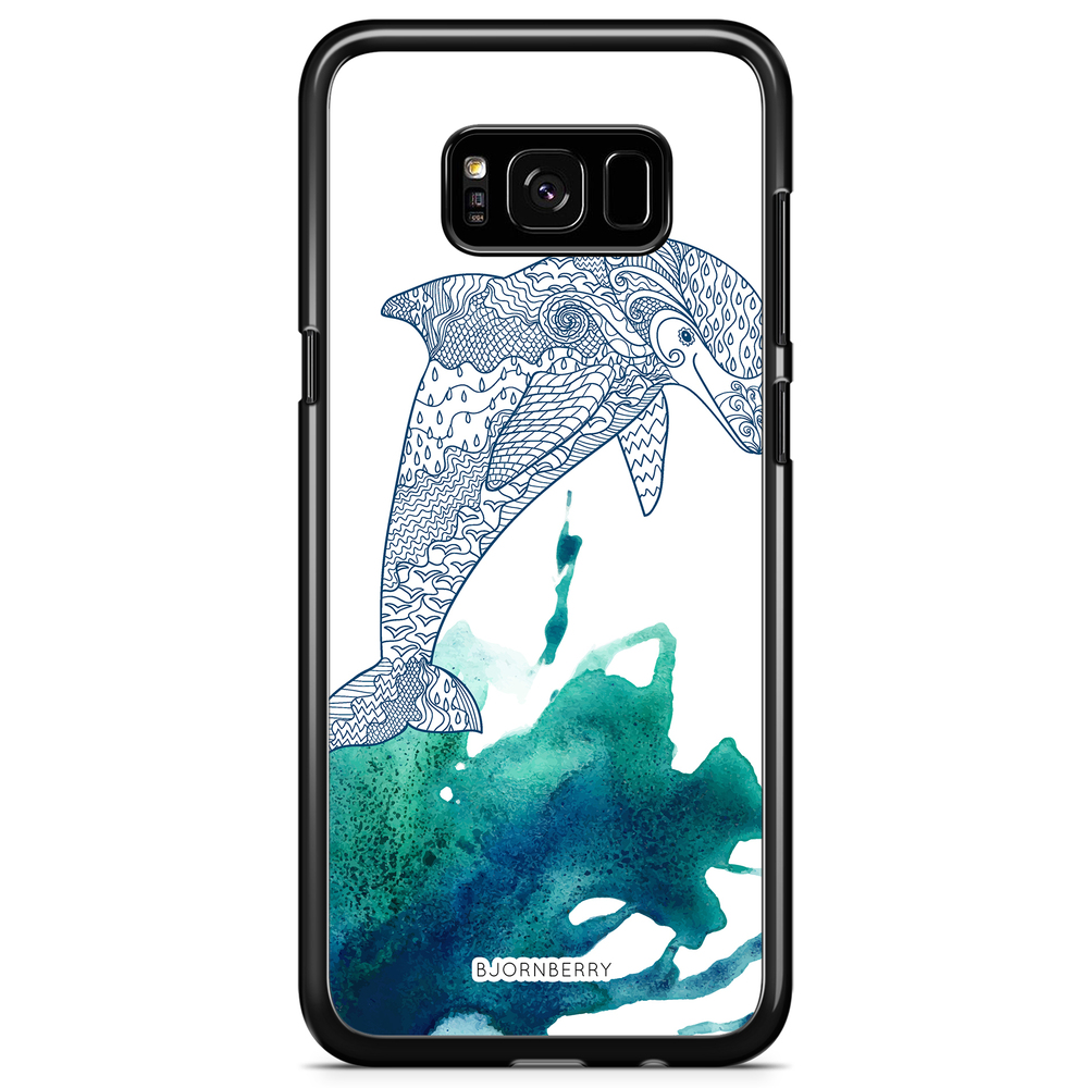Samsung Galaxy S8 Plus Case - Mandala Dolphine