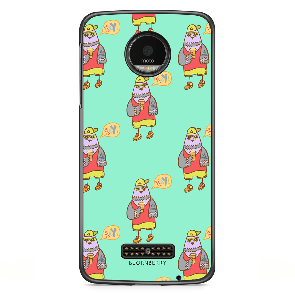 Moto Z2 Play Case - Cool Bird
