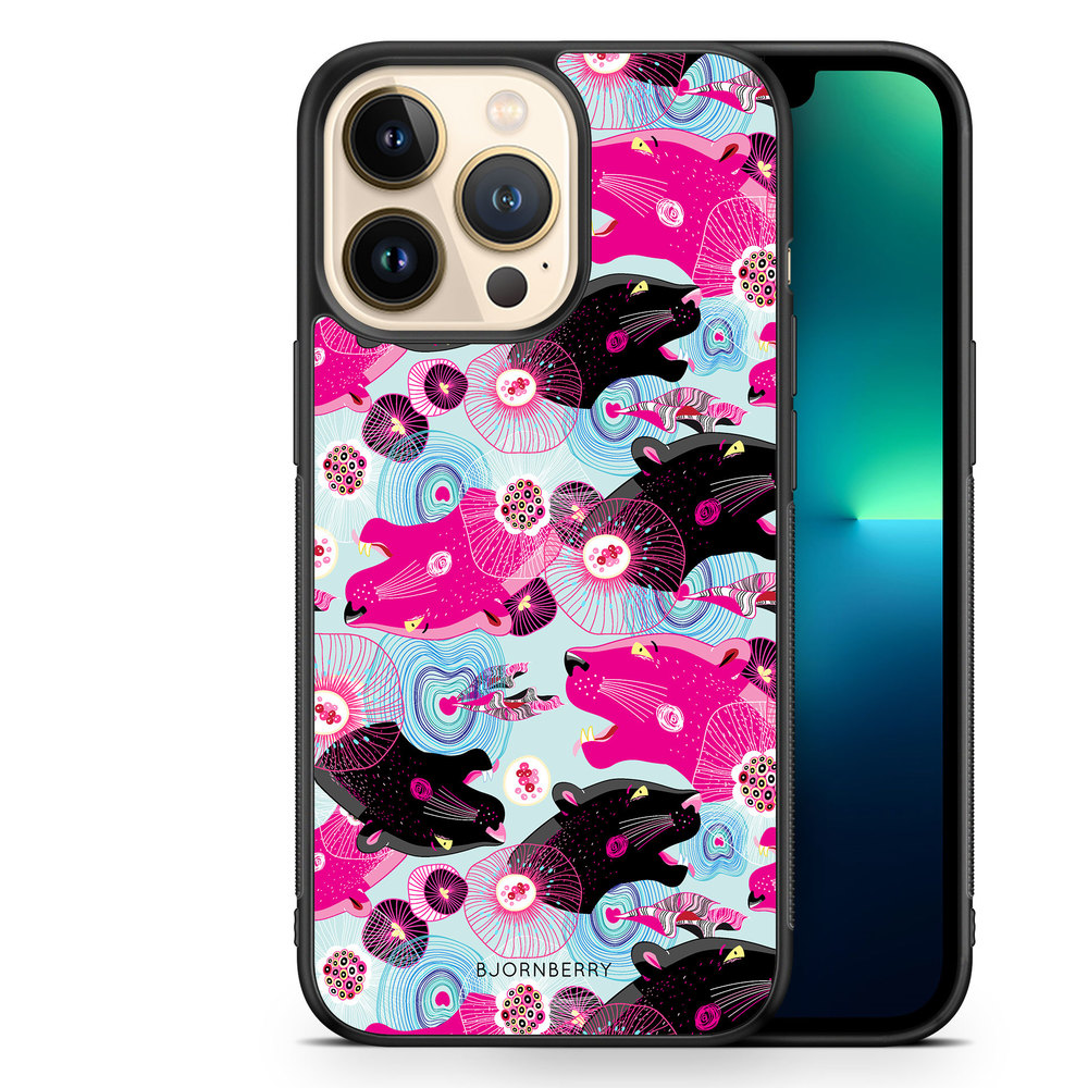 iPhone 13 Pro Case - Panther Pattern