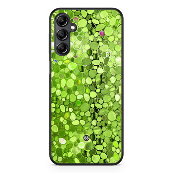 Samsung Galaxy A14 4G/5G Case - Stained Glass Green