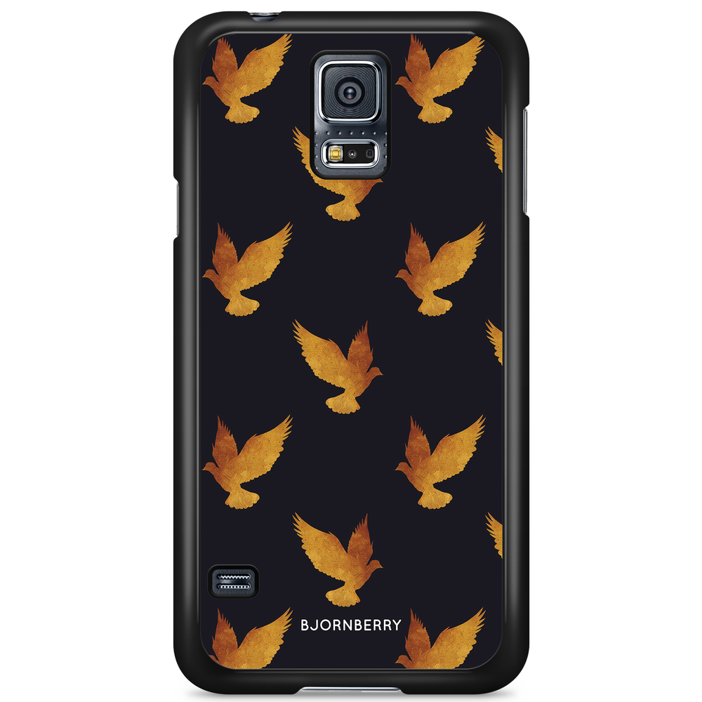 Samsung Galaxy S5/S5 NEO Case - Golden Doves