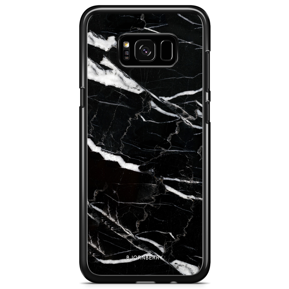 Samsung Galaxy S8 Plus Case - Black Marble