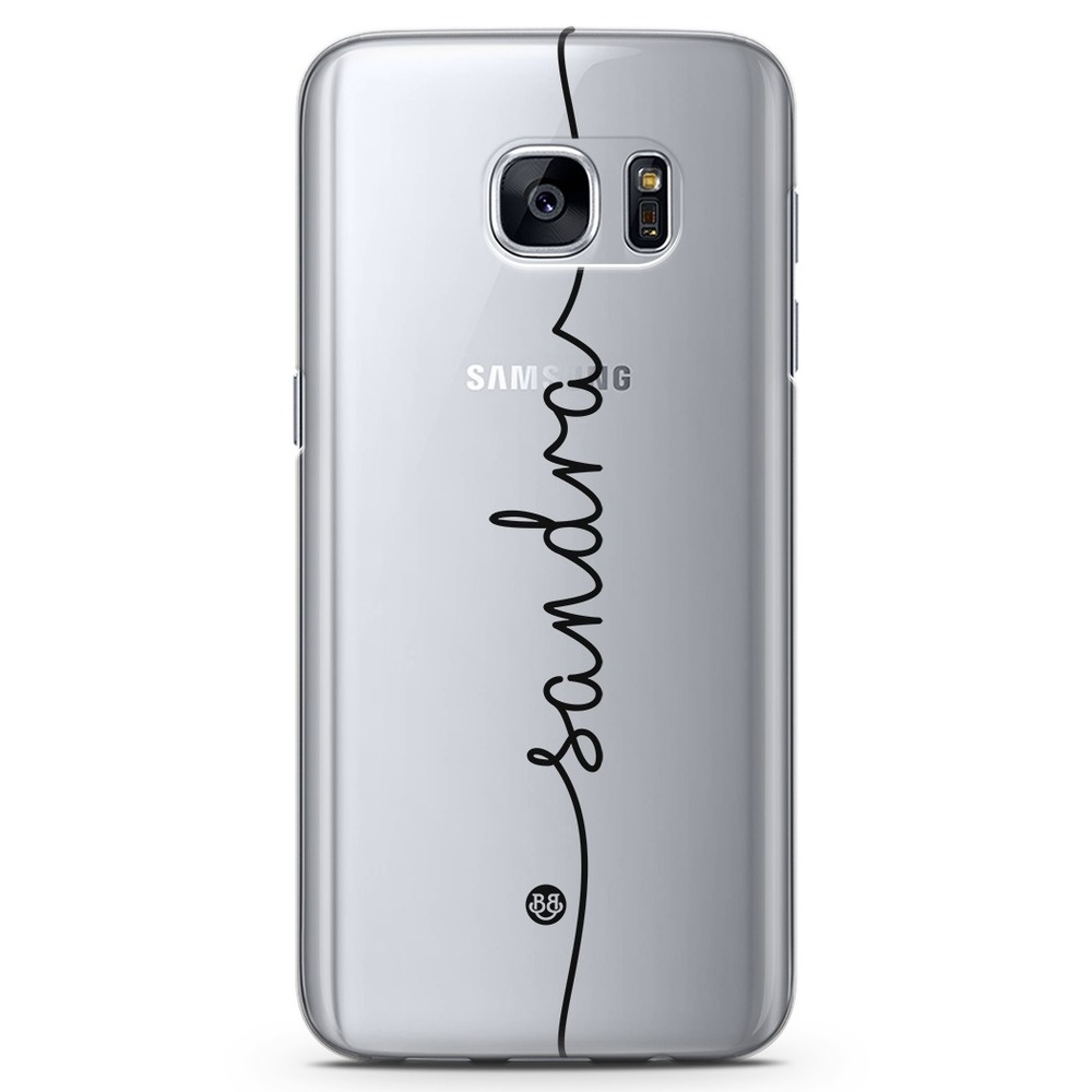 Samsung Galaxy S6 TPU Custom Case - Centered Name