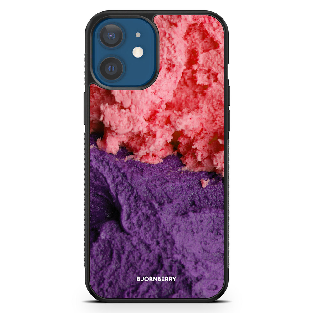 iPhone 12 Mini Case - Icecream Pink/Purple