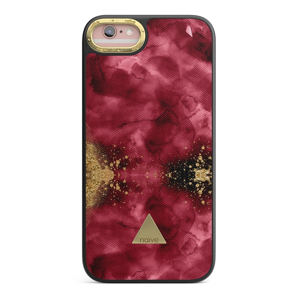 Naive iPhone 6/6s Case - Burgendy Shimmer