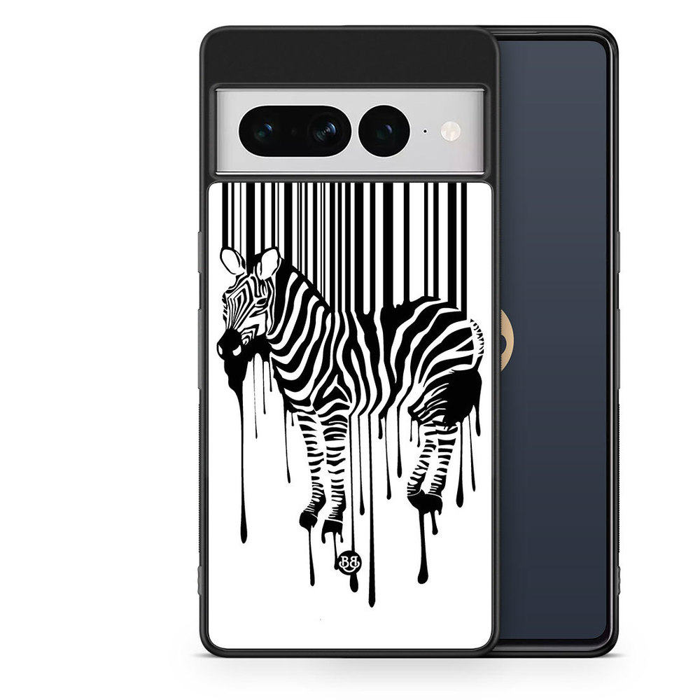 Google Pixel 7 Pro Skal - Zebra