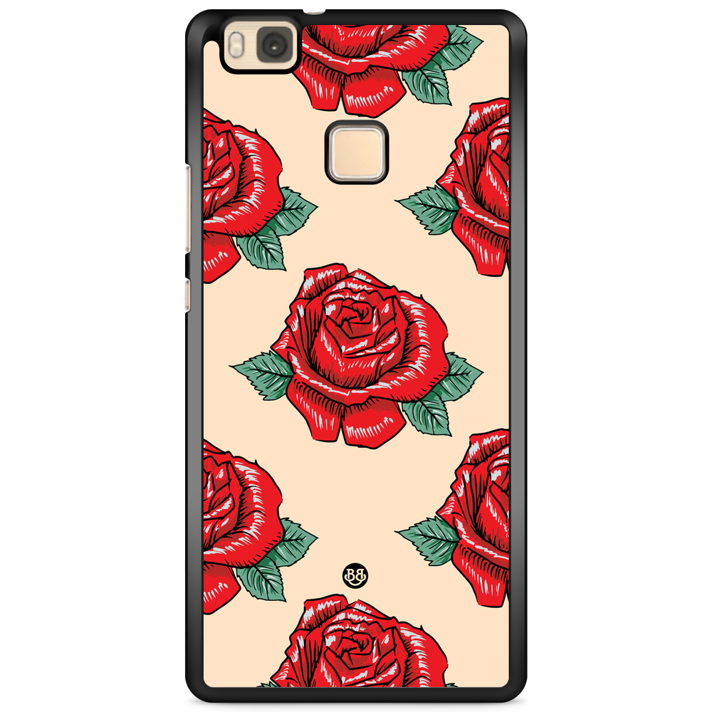 Huawei P9 Lite Case - Rose Pattern