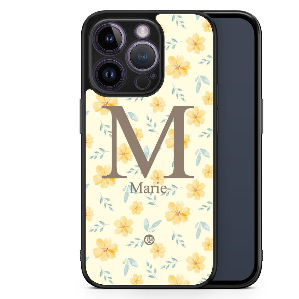 iPhone 14 Pro Custom Case - AWAKEN - Golden Bloom